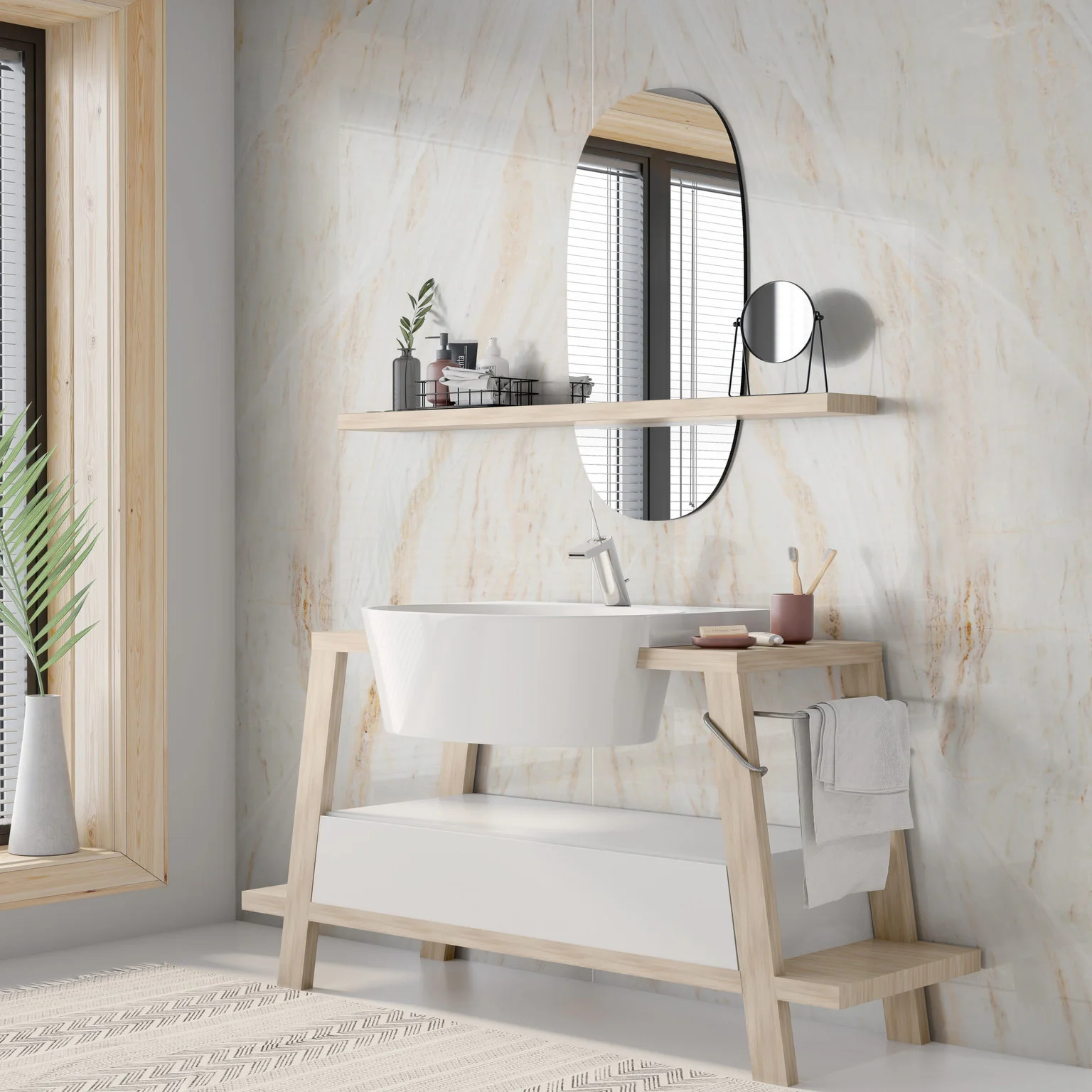 Calacatta Amber view 2