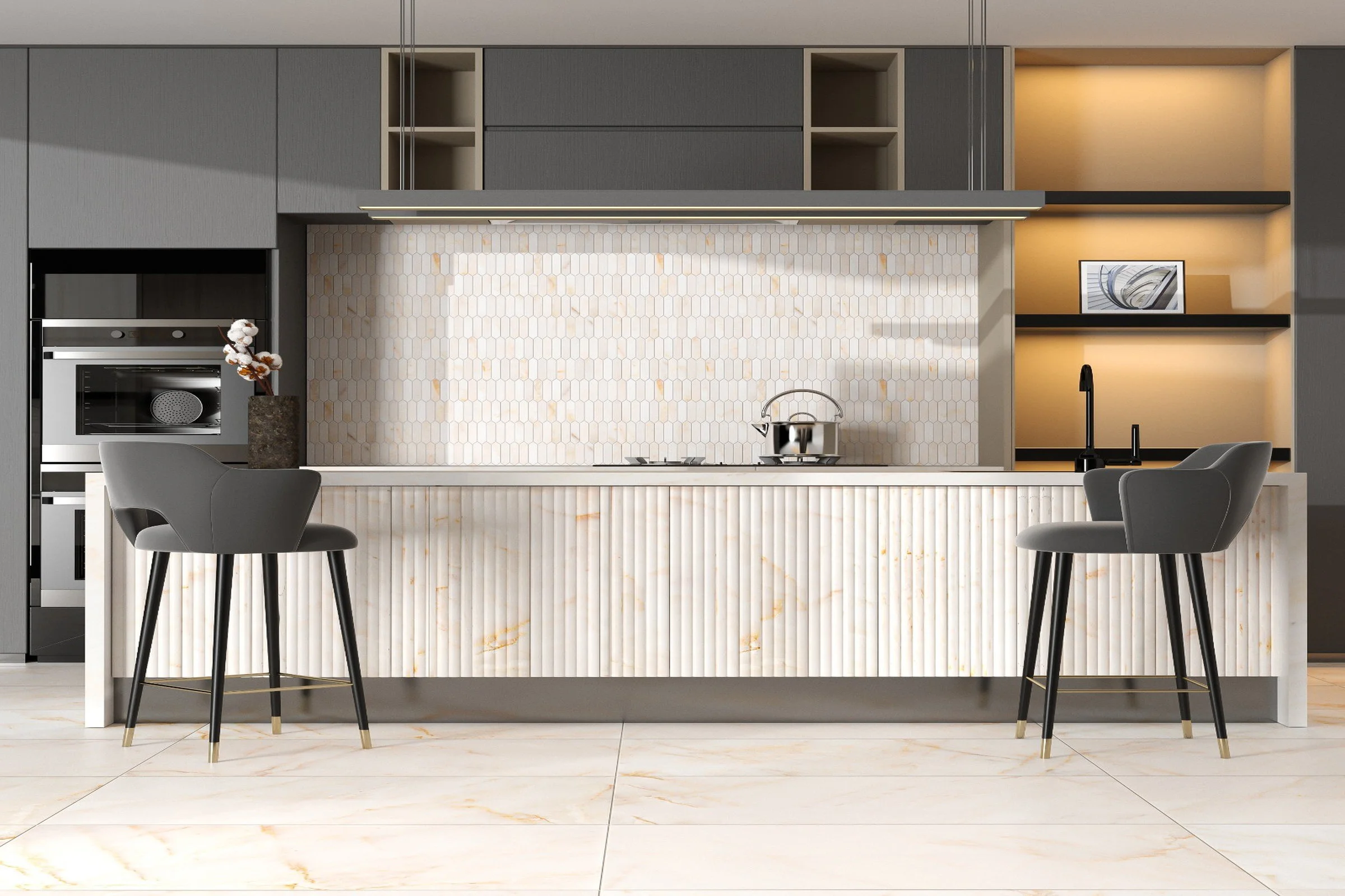 Calacatta Amber project 1